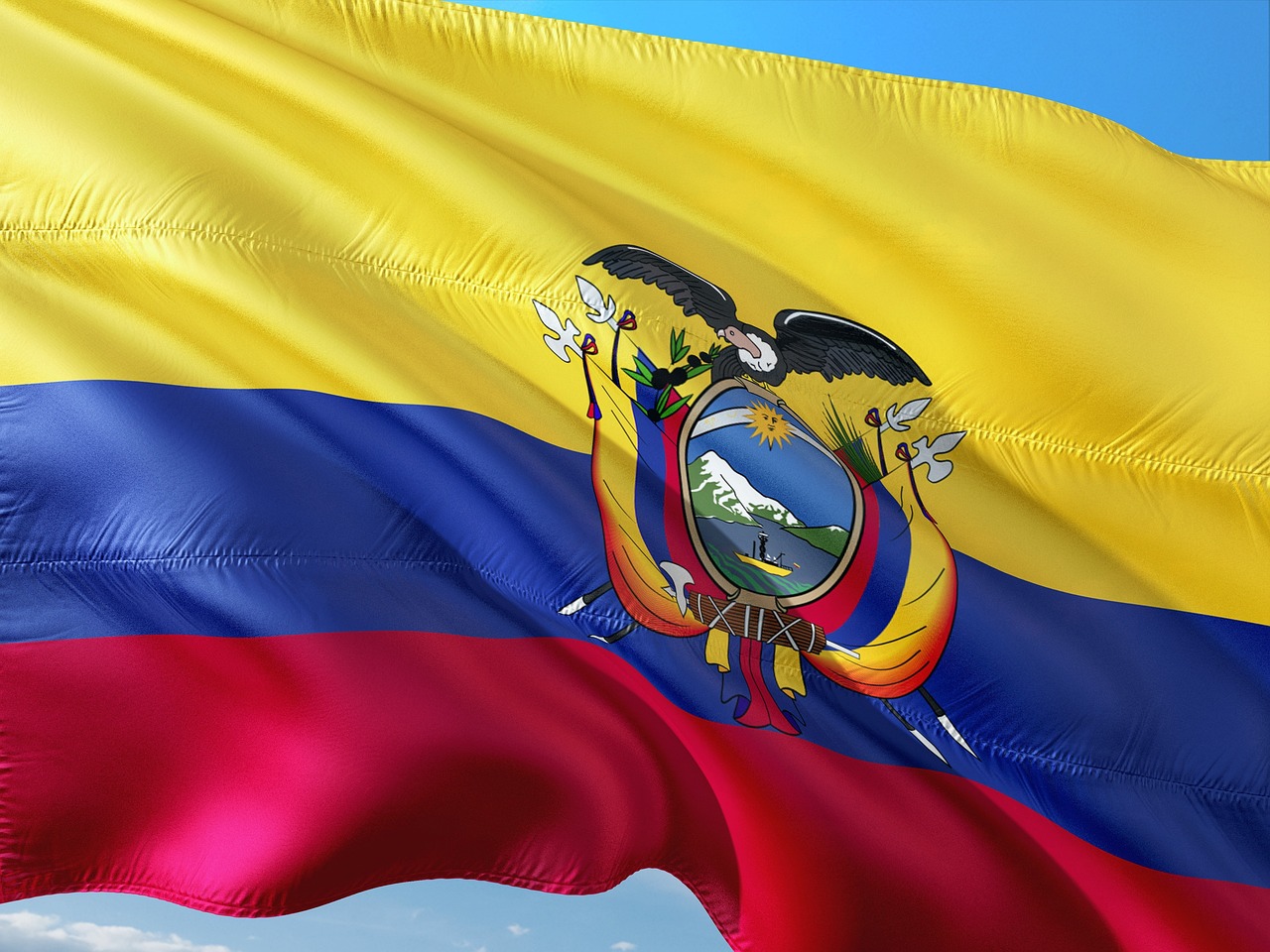 banner, flag, ecuador